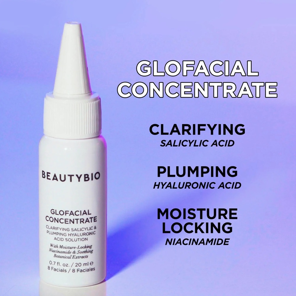 Beauty Bio Glofacial Concentrate 1.7 oz New